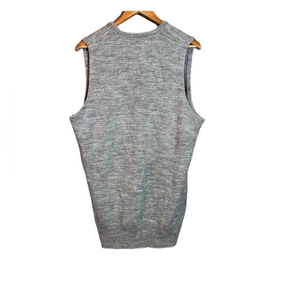 Terry Williams grey wool blend sweater vest - Picture 8 of 8